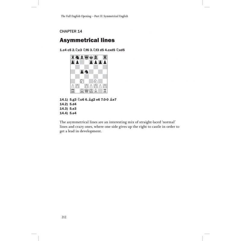 The Full English Opening. Mastering The Fundamentals - Carsten Hansen ( K-5427 )