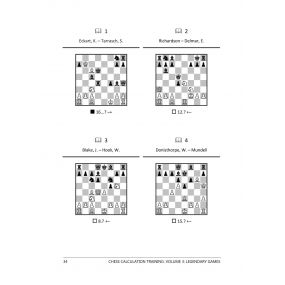 Chess Calculation Training 3: Legendary Games - Romain Edouard (K-5435)