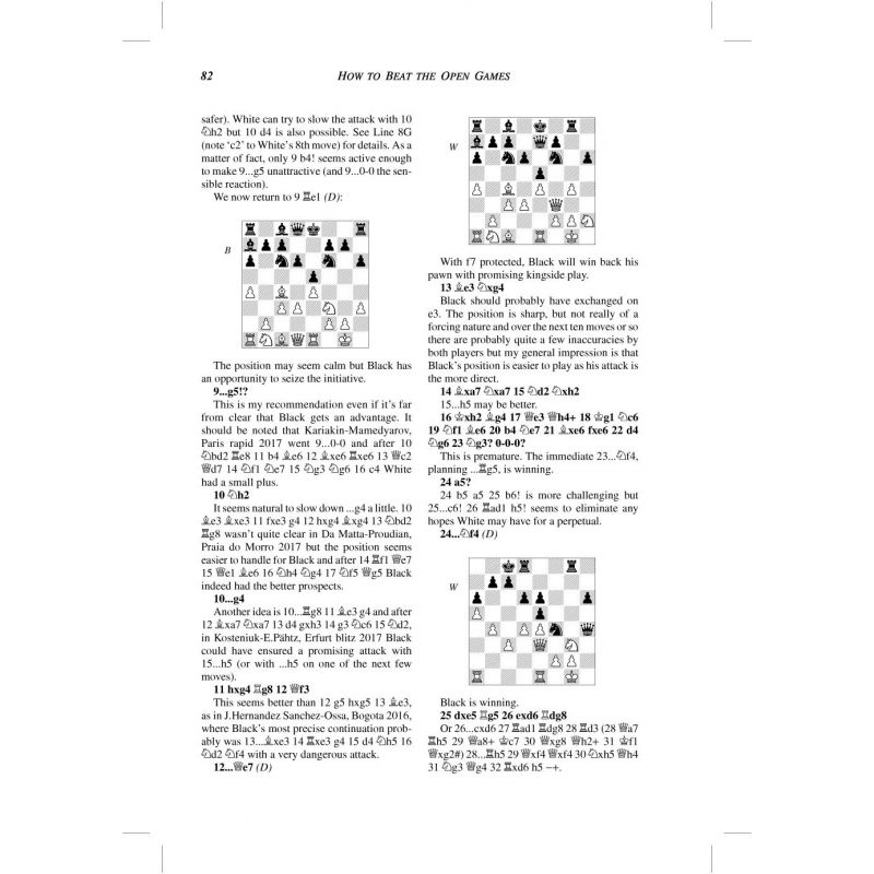How to Beat the Open Games: 1 e4 e5: Sizzling Ideas for Black! - Sverre Johnsen (K-5444)