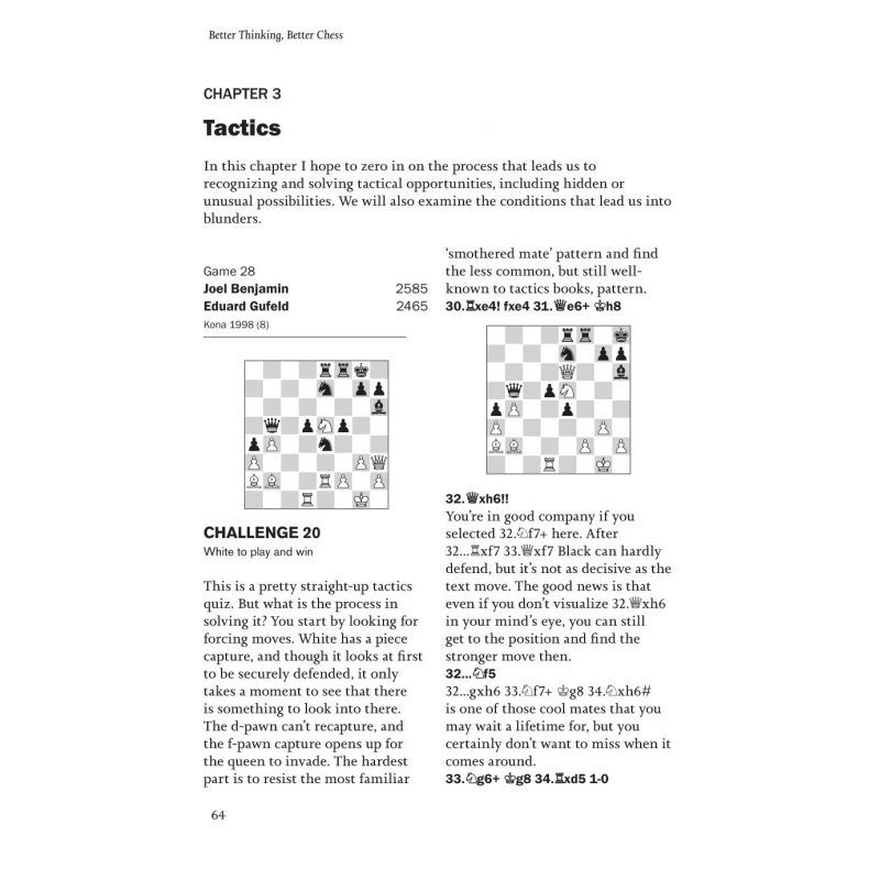 Better Thinking, Better Chess - Joel Benjamin (K-5553)