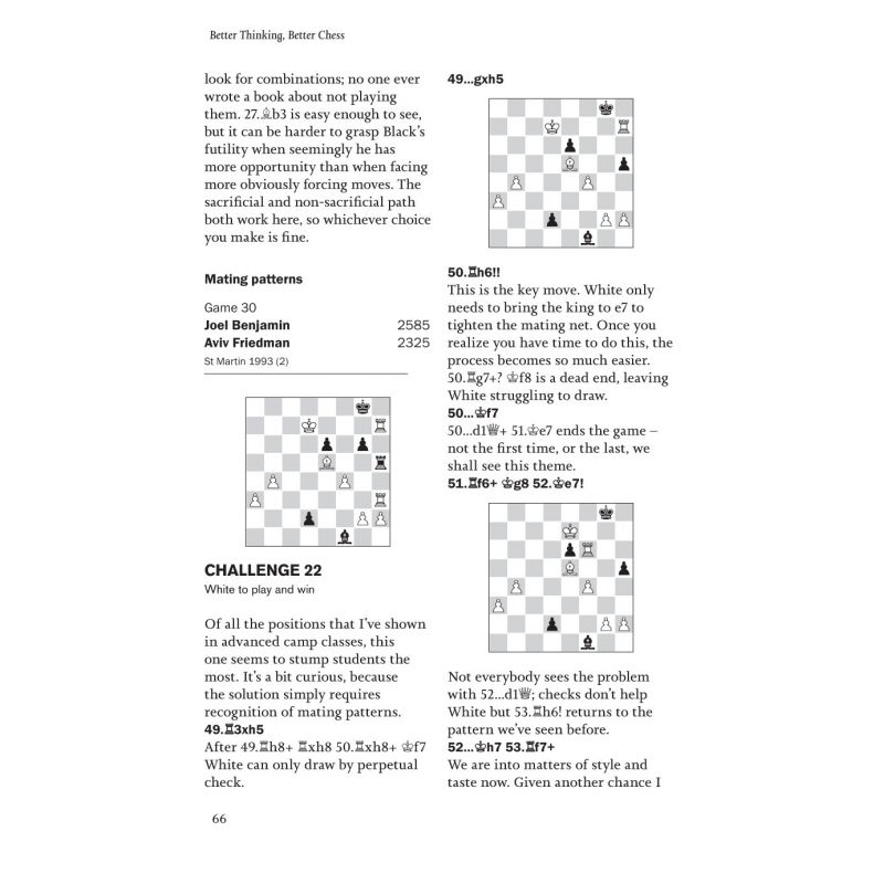 Better Thinking, Better Chess - Joel Benjamin (K-5553)