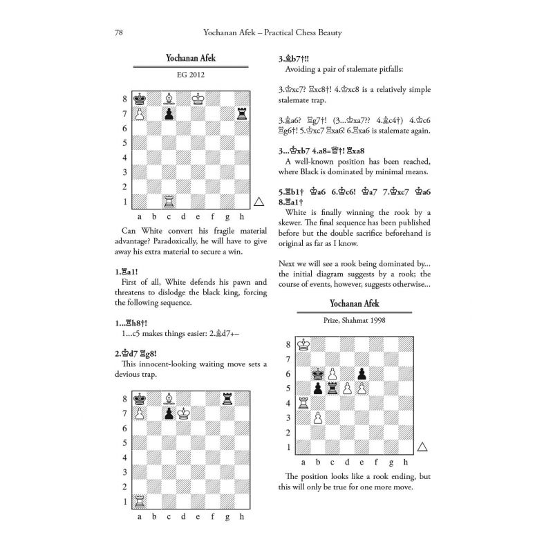 Yochanan Afek - Practical Chess Beauty (twarda oprawa) (K-5558)