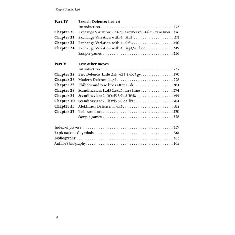 Christof Sielecki - Keep it Simple: 1.e4: A Solid and Straightforward Chess Opening Repertoire for White (K-5560)