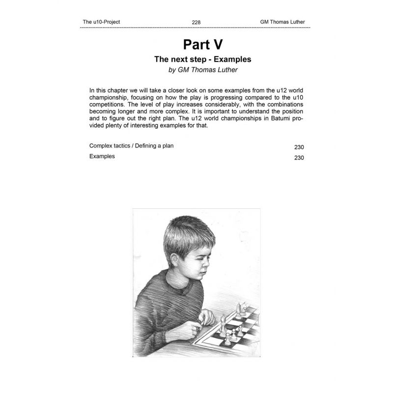 GM Thomas Luther - Chess Coaching For Kids: THE U10 - PROJECT (K-5565)