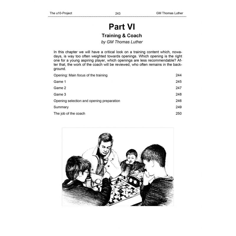 GM Thomas Luther - Chess Coaching For Kids: THE U10 - PROJECT (K-5565)