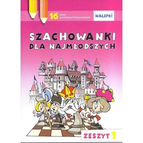 Kolorowanki "Szachowanki dla najmłodszych" Zeszyt 1  (K-5602/1)