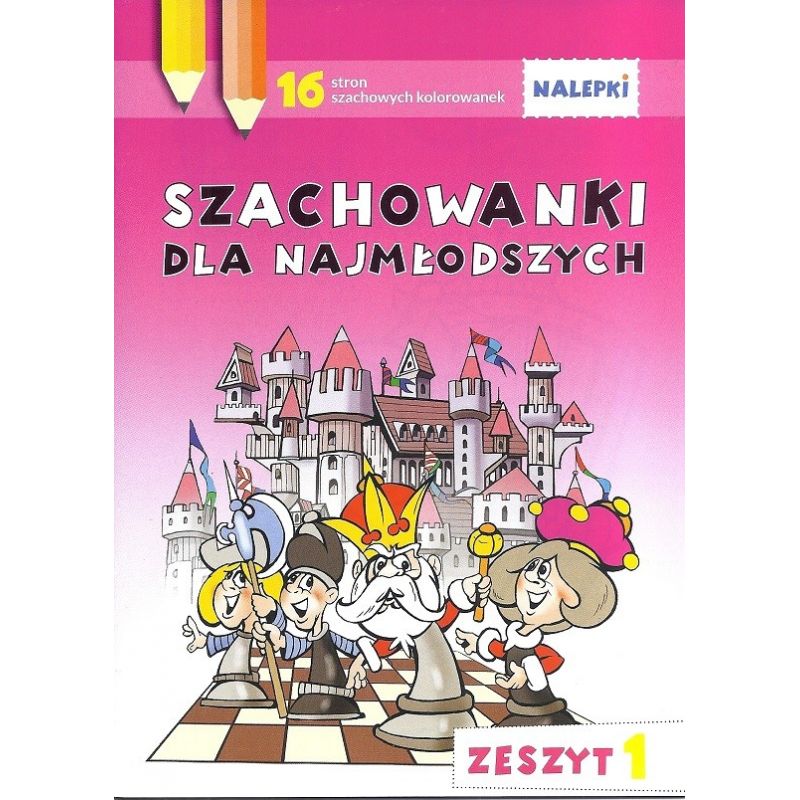 Kolorowanki "Szachowanki dla najmłodszych" Zeszyt 1  (K-5602/1)