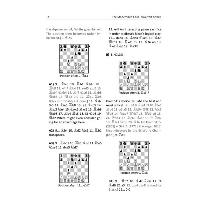 Milos Pavlovic - The Modernized Colle - Zukertort Attack (K-5658)