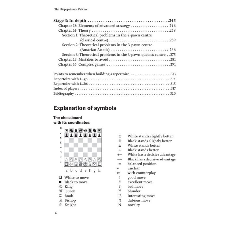 Alessio de Santis - The Hippopotamus Defence: A Deceptively Dangerous Universal Chess Opening System for Black (K-5660)