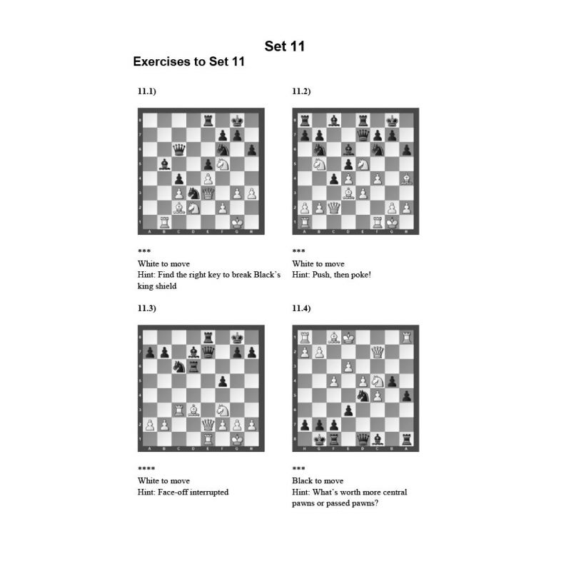 Carsten Hansen - Chess Tactics Volume 1: Sharpen your tactical ability daily on your way to mastery (K-5664)