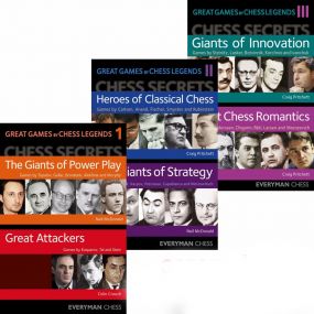 Komplet 3 części GREAT GAMES BY CHESS LEGENDS (K-5417/kpl)