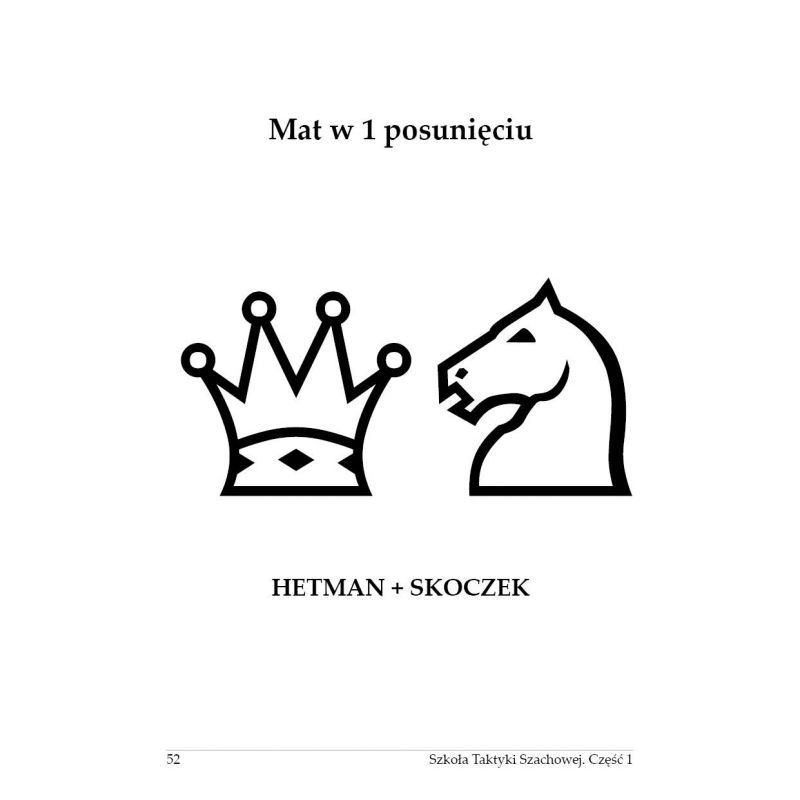 20 x gm J. Zezulkin "Szkoła Taktyki szachowej. Pierwszy rok nauczania. Proste maty. Mat w 1 posunięciu" (K-3685/1/20)