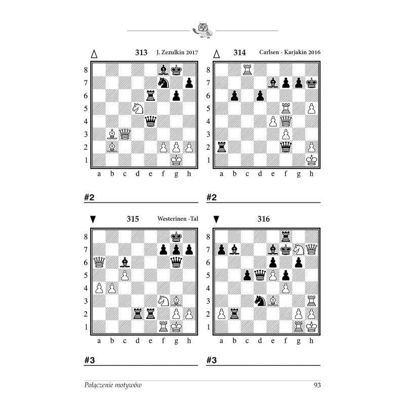 20x gm J. Zezulkin, "Szkoła Taktyki Szachowej 3. Motywy kombinacyjne " (K-3685/3/20)