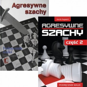 Agresywne szachy część 1 i 2 - Jacob Aagaard (K-3408/kpl)