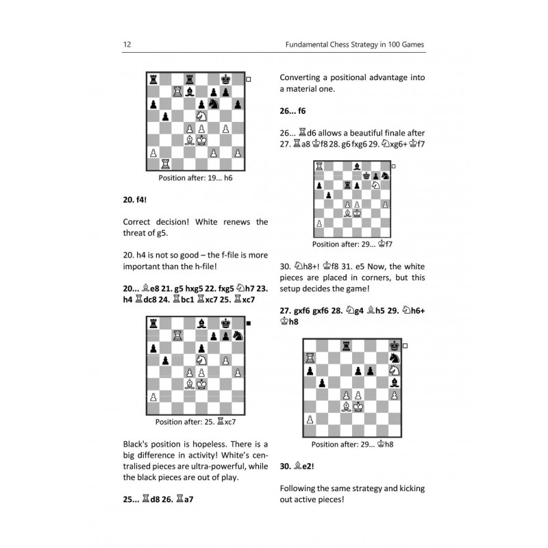 Fundamental Chess Strategy in 100 Games - Boroljub Zlatanovic (K-5773)