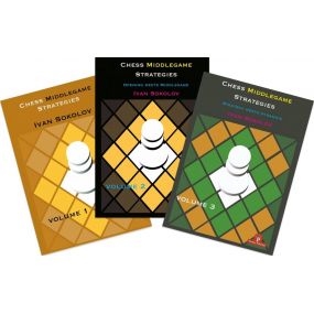 Zestaw 3 tomów "Chess Middlegame Strategies" - Ivan Sokolov (K-5315/kpl)