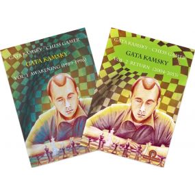 Zestaw 2 części książki "Chess Gamer" - Gata Kamsky (K-5627/kpl)