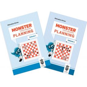 Zestaw 2 Części Książki "Monster Your Endgame Planning" - Efstratios Grivas (K-5722/kpl)