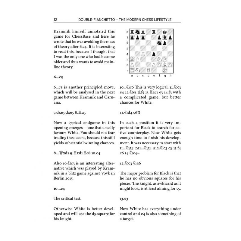 Double Fianchetto: The Modern Chess Lifestyle - Daniel Hausrath (K-5819)