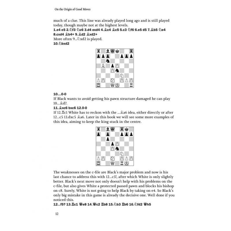 On the Origin of Good Moves: A Skeptic's Guide to Getting Better at Chess - Willy Hendriks (K-5827)