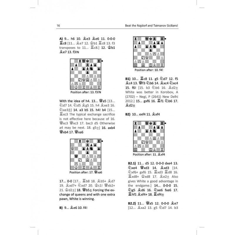 Beat the Najdorf & Taimanov Sicilians! - S.P. Sethuraman (K-5852)