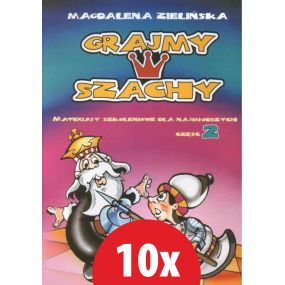 10x "Grajmy w szachy cz. 2" - Magdalena Zielińska ( K-3386/2/10 )