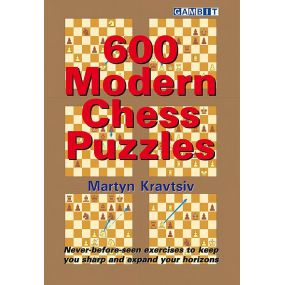 600 Modern Chess Puzzles - Martyn Kravtsiv (K-5914)