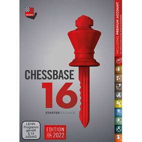 ChessBase 16 - Starter Package Edition 2022 (P-0100)