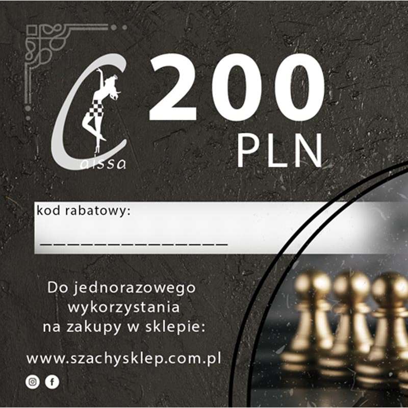 Voucher / Bon / Karta podarunkowa 200 zł