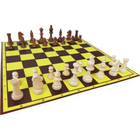 Figury szachowe Staunton nr 5 w worku (S-2)