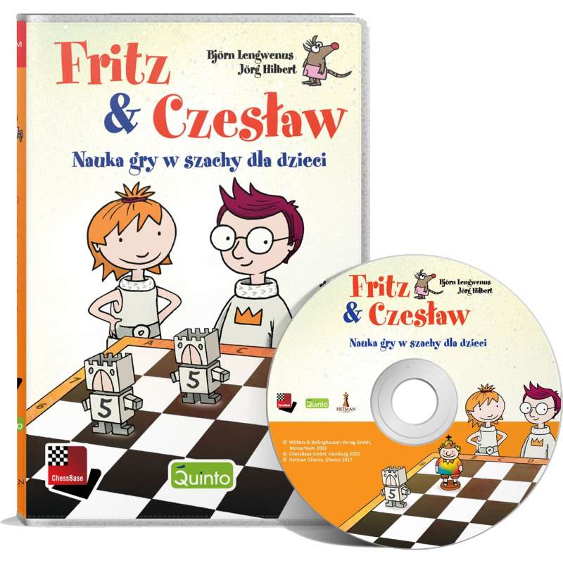 Program do nauki gry w szachy dla dzieci (początkujących) "Fritz & Czesław" (P-500)