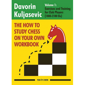 The How to Study Chess on Your Own Workbook - Davorin Kuljasevic (K-6217)