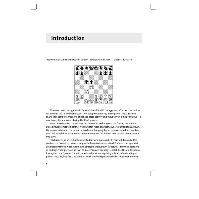 Queen's Gambit Declined: Tarrasch | Opening Repertoire - Cyrus Lakdawala (K-6243)