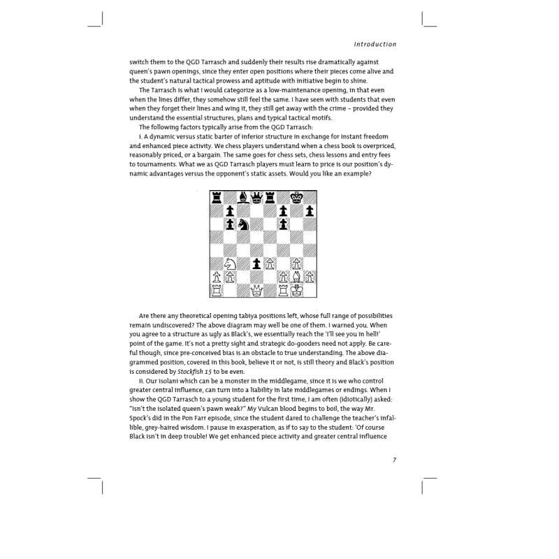 Queen's Gambit Declined: Tarrasch | Opening Repertoire - Cyrus Lakdawala (K-6243)