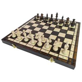 Profesjonalne szachy turniejowe wypalane nr 4