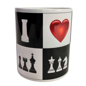 Kubek I LOVE CHESS 2 (A-94)