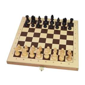 Szachy drewniane magnetyczne (S-8/tm)