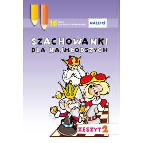 Kolorowanki "Szachowanki dla najmłodszych" Zeszyt 2 (K-5602/2)