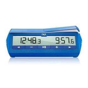 10x DGT 1500 - Elektroniczny zegar szachowy - niebieski (ZS-38/N/10)