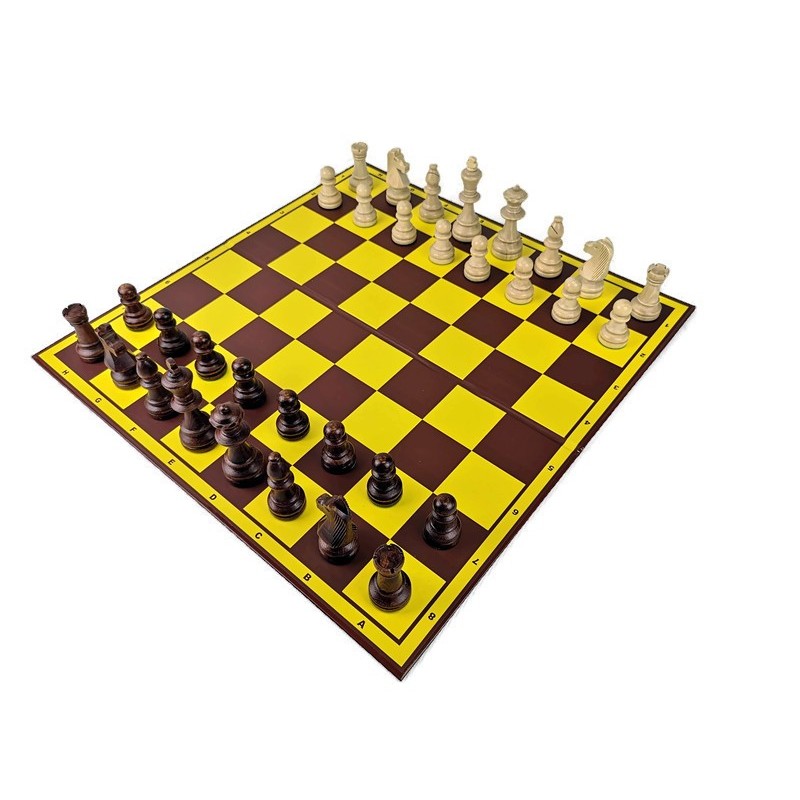 Figury szachowe Staunton nr 6 / II w worku ( S-3/II )