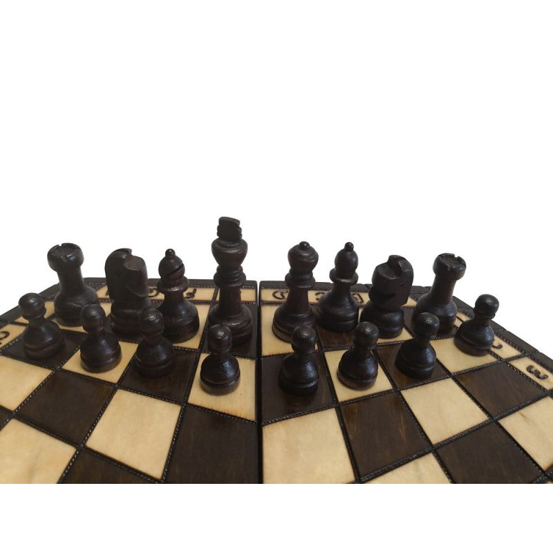 Szachy dla trzech graczy / Szachy dla 3 graczy Średnie ( S-61)