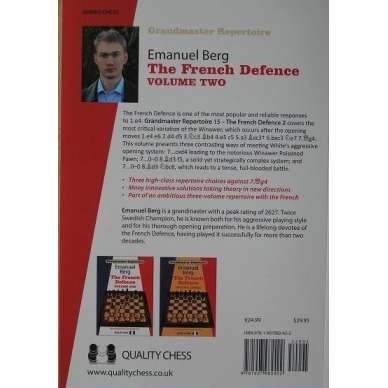 Berg E. "Grandmaster Repertoire 15 - The French Defence Volume Two" (K-3607/15/2) Berg E. "Grandmaster Repertoire 15 - The French Defence Volume Two" (K-3607/15/2)