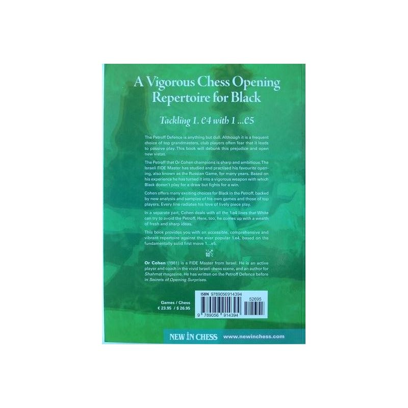 Cohen.O " Energiczne debiuty szachowe,repertuar dla czarnych.Przeciwdziałanie 1.e4 z 1...e5" (K-3629)