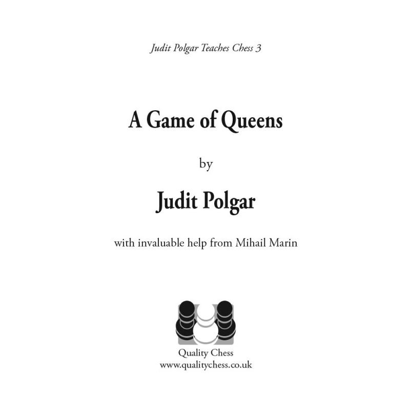 J.Polgar " A game of Queens" (K-3540/3)