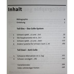 R.Palliser " Eroffnungen kompakt:Das Colle-System "(K-802/jn)