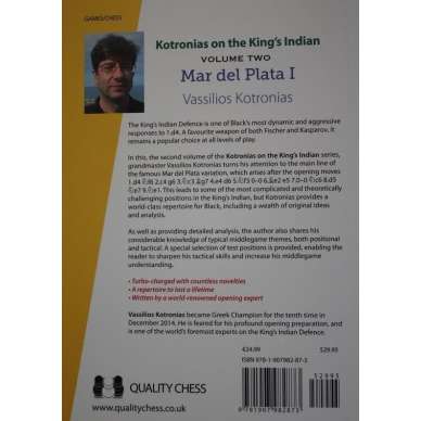 V.Kotronias vol.2 " Kotronias on the King's Indian. Mar del Plata I " ( K-3576/2 ) V.Kotronias vol.2 " Kotronias on the King's Indian. Mar del Plata I " ( K-3576/2 )