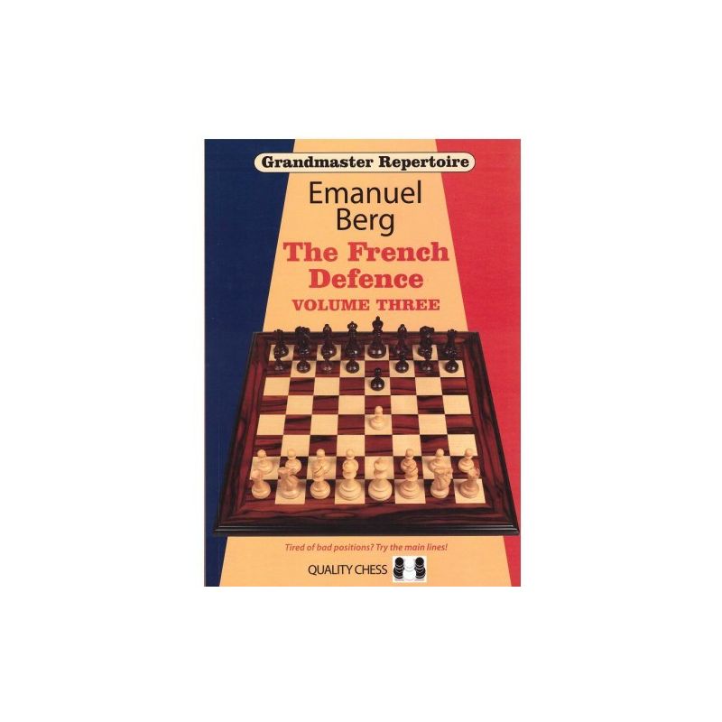Berg Emanuel. Arcymistrzowski Repertuar. French Defence 3 tomy ( K-3607/kpl)
