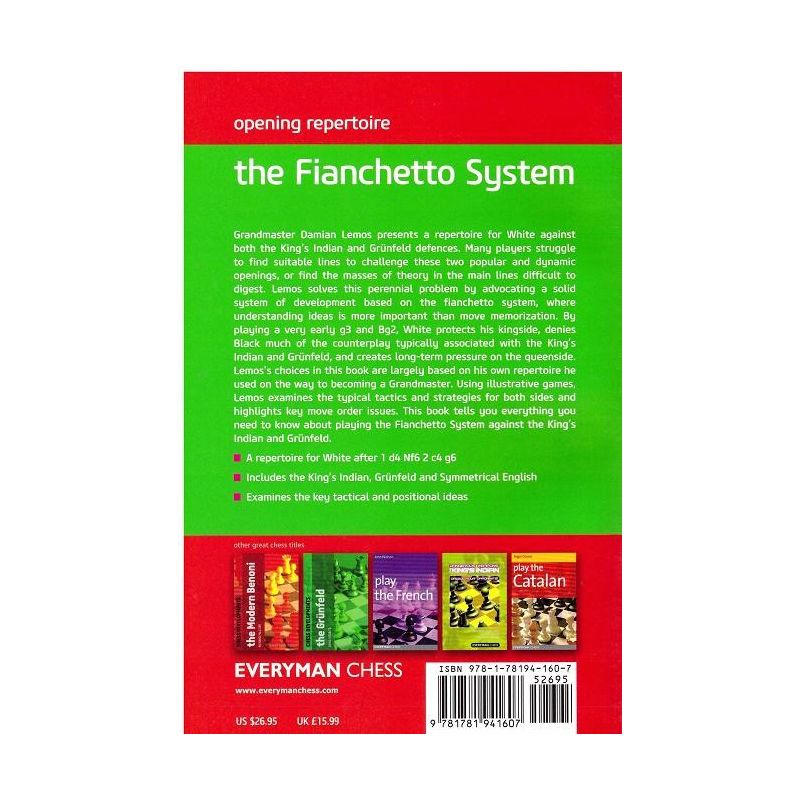 Damian Lemos " Opening repertoire the Fianchetto System " (K-817/fs)