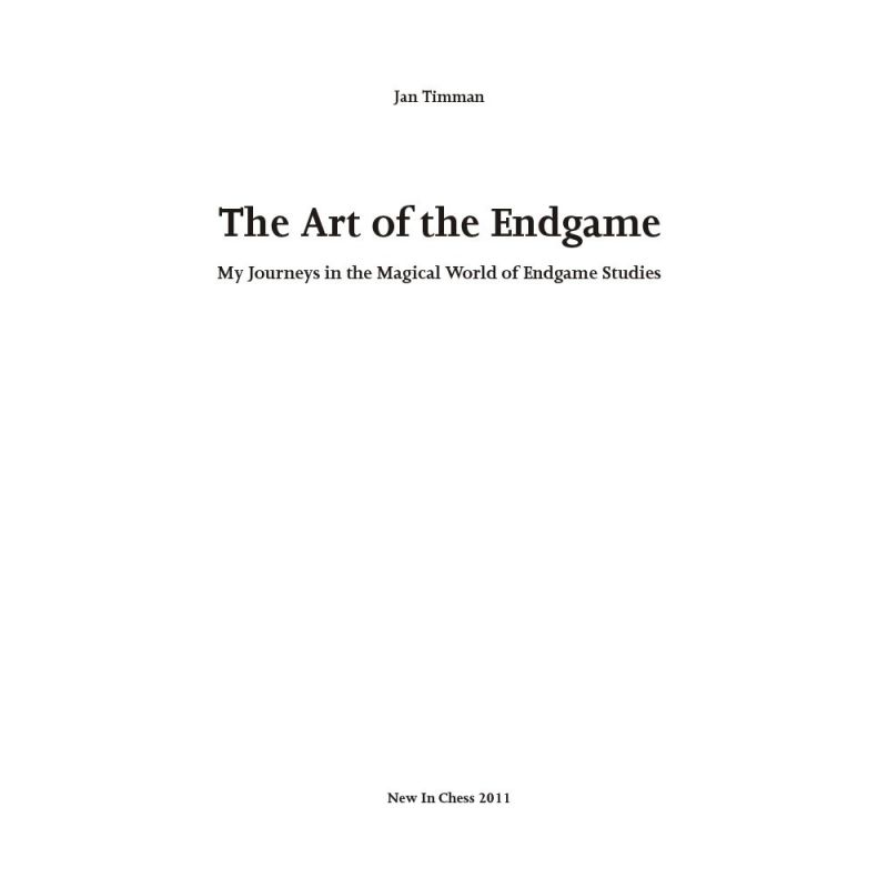 J. Timman "The Art of the Endgame" (K-5041)