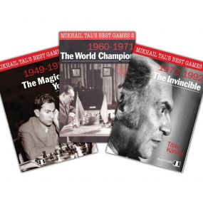 T.Karolyi, N.Aplin "Mikhail Tal's best games" cz.1 + cz.2 ( K-3300/kpl )